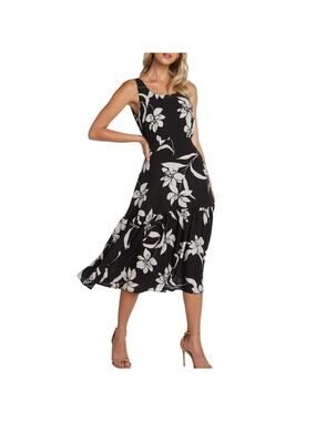 BOGO Willow Kate Floral Midi Dress Size S New $138